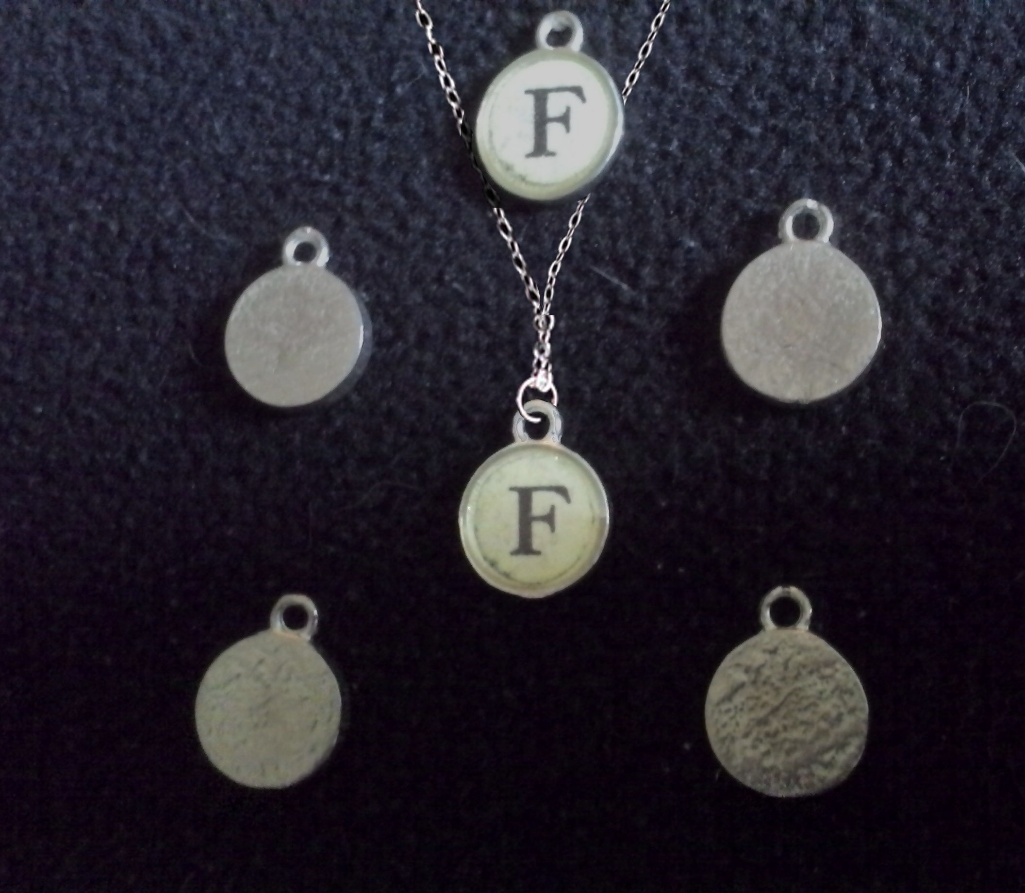 Letter F Pendant